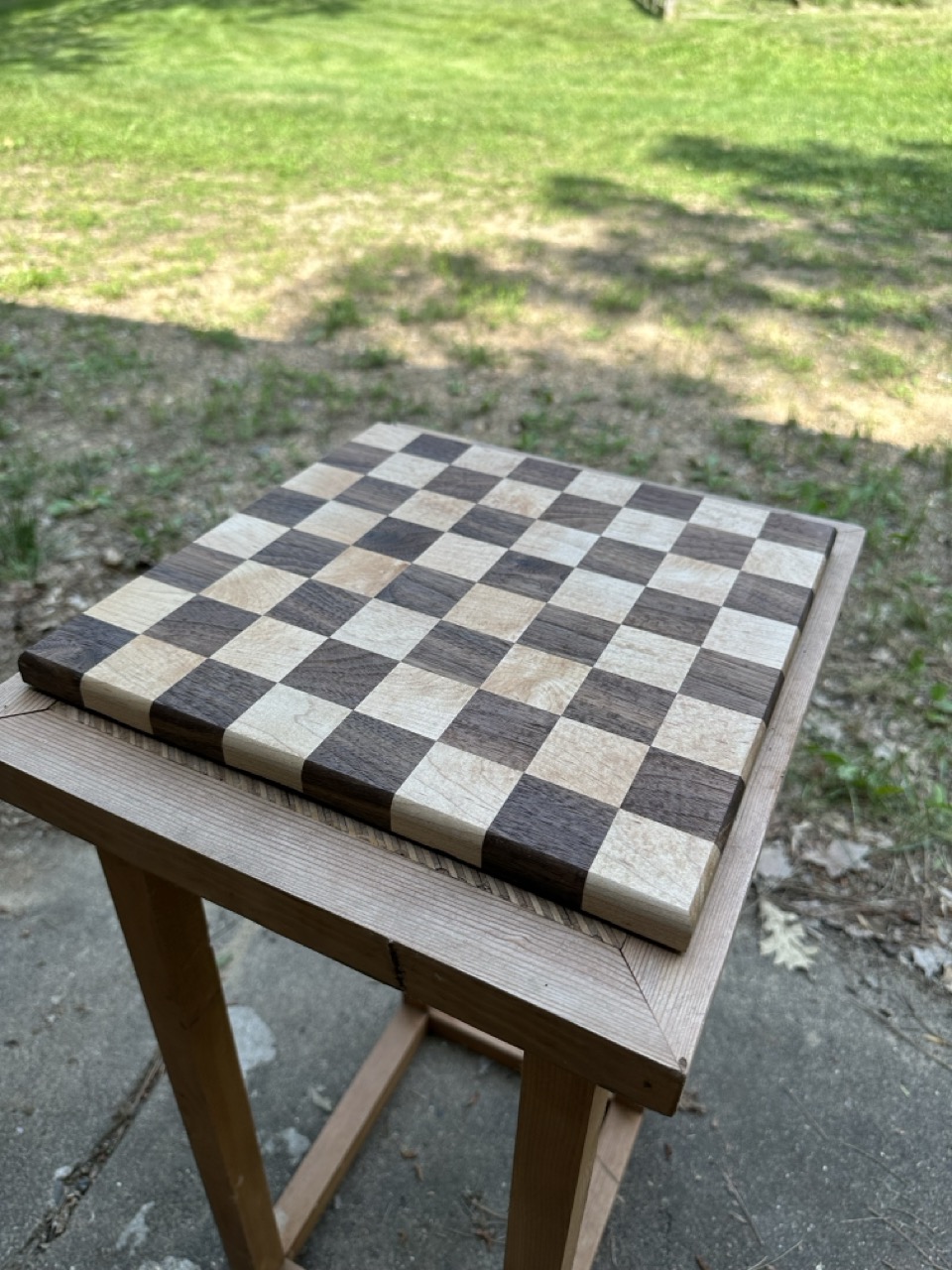 Picture of a chessboard I made